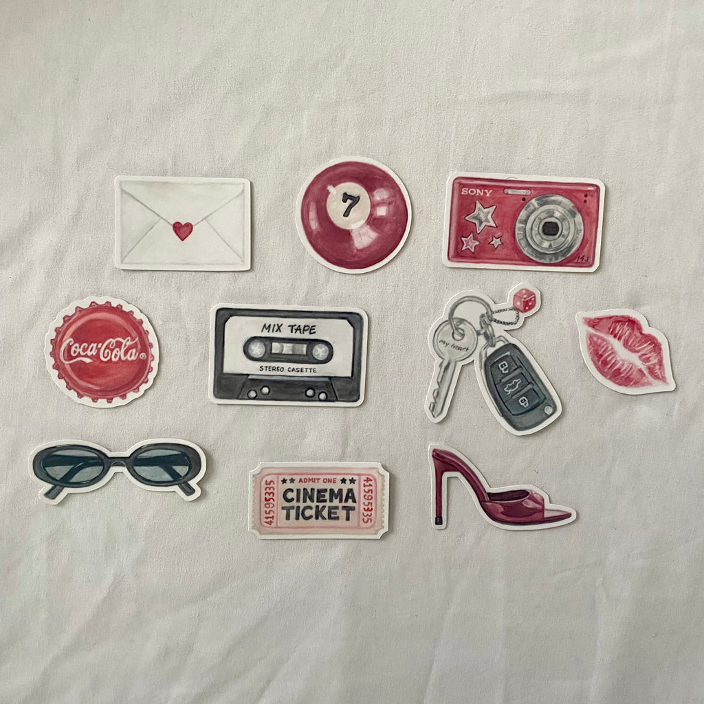 The Downtown Girl Sticker Pack