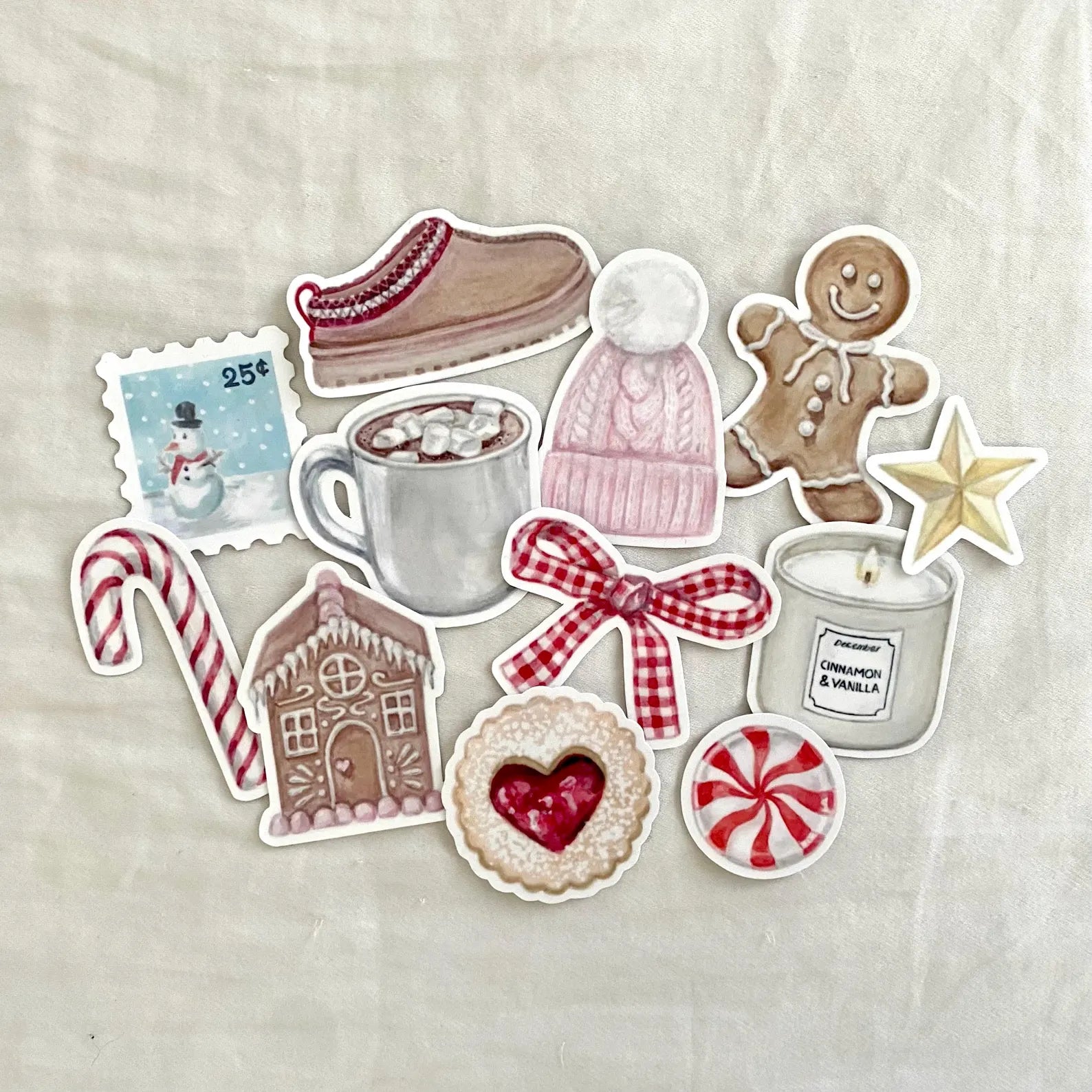 The Christmas Girl Sticker Pack