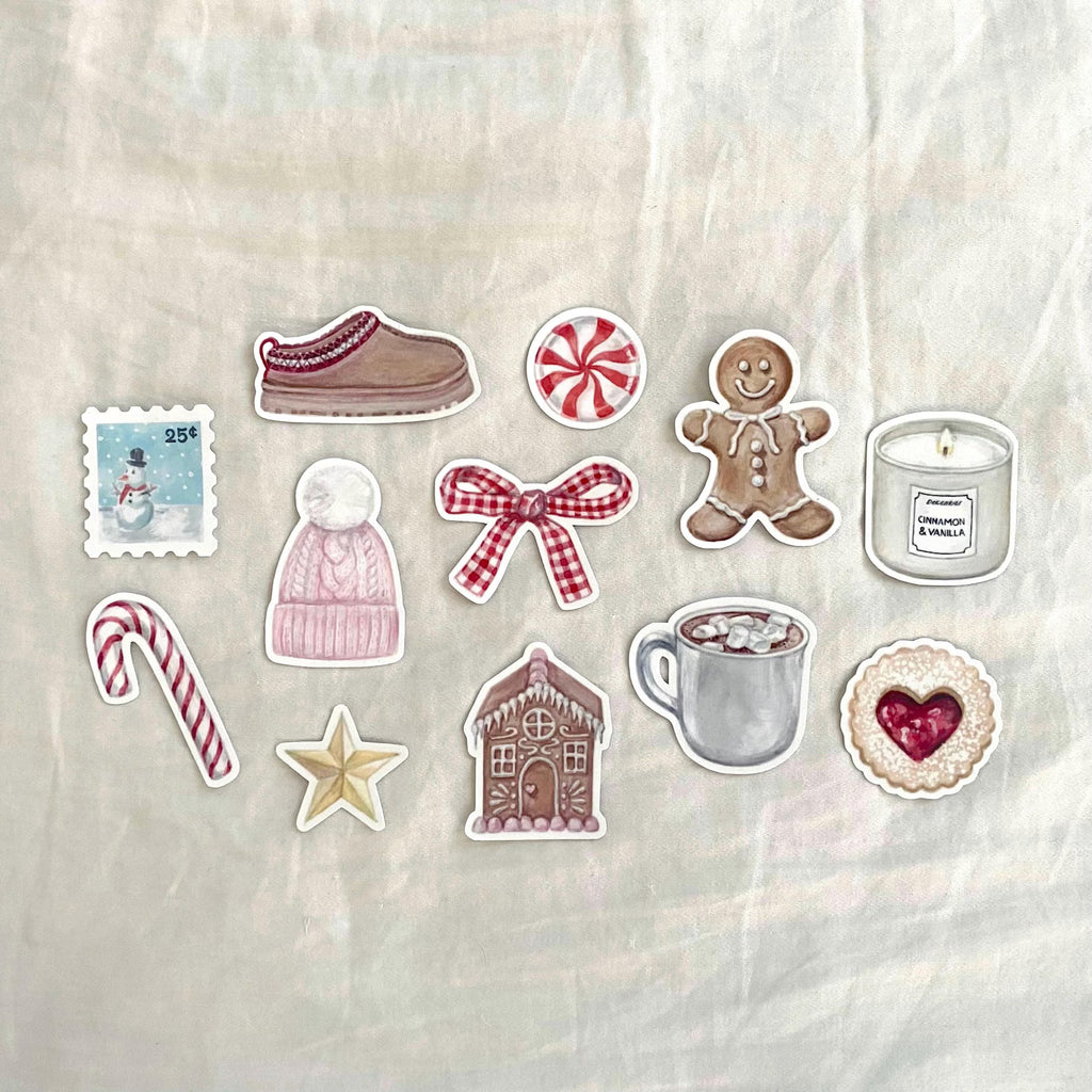 The Christmas Girl Sticker Pack