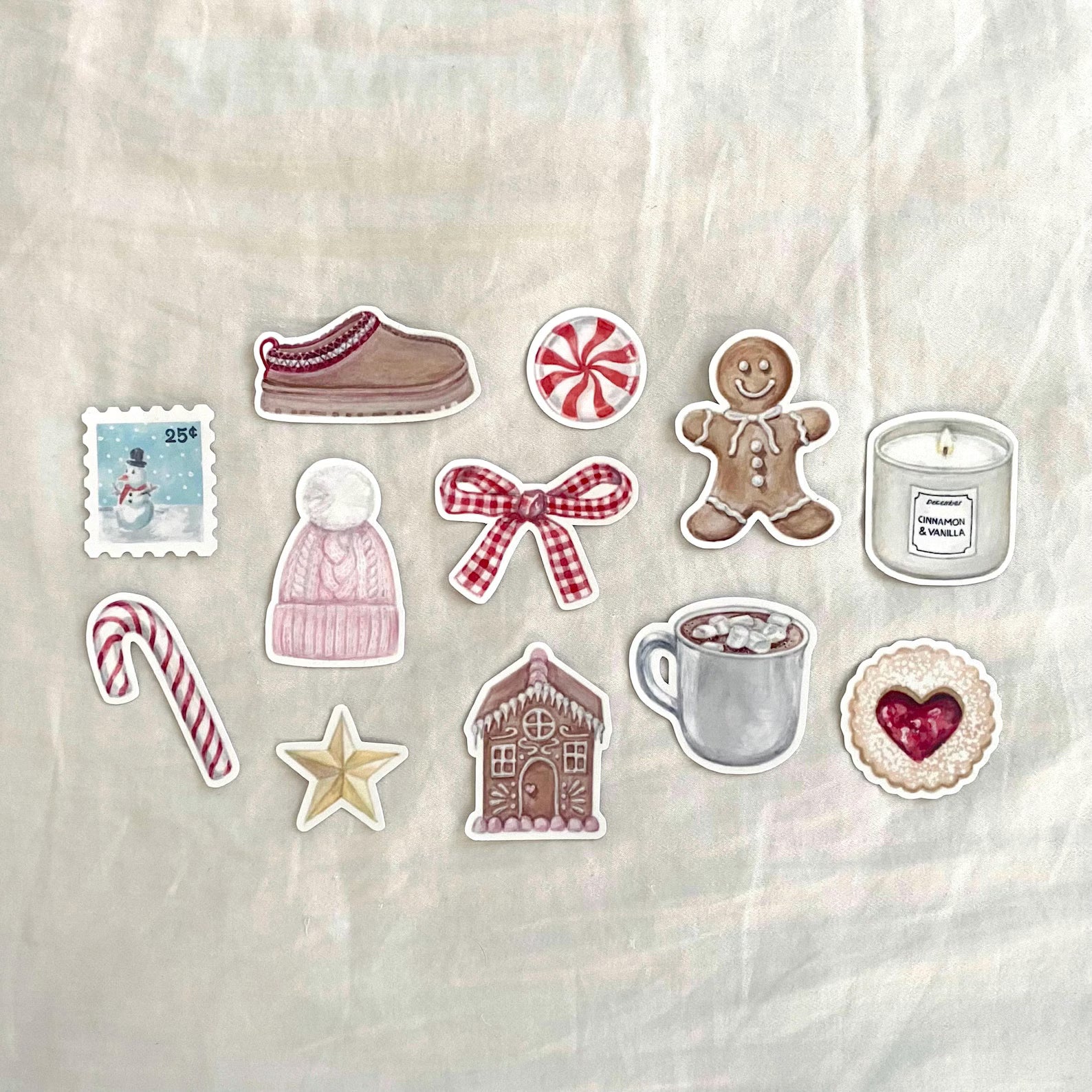 The Christmas Girl Sticker Pack