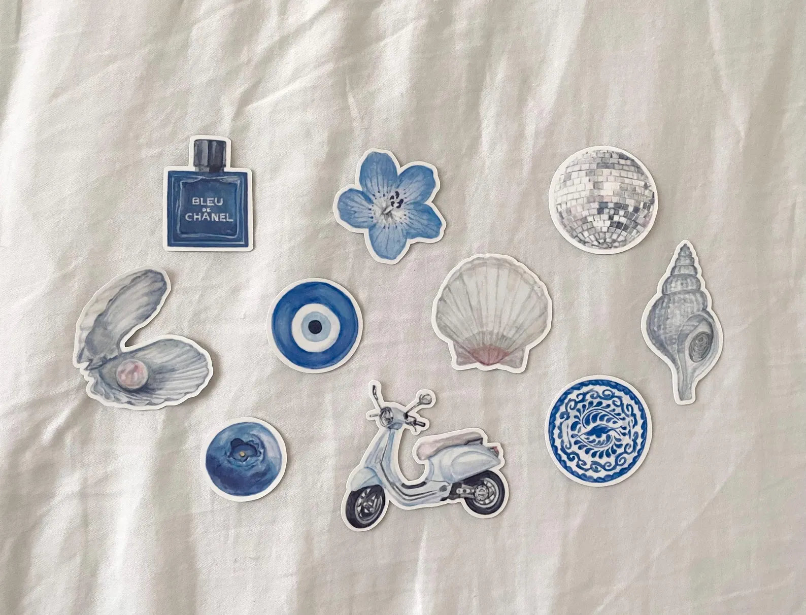 The Coastal Girl Sticker Pack