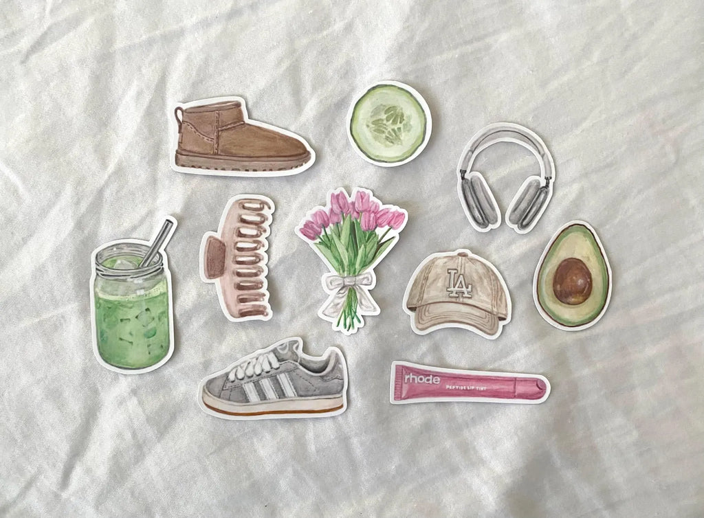 The Clean Girl Sticker Pack