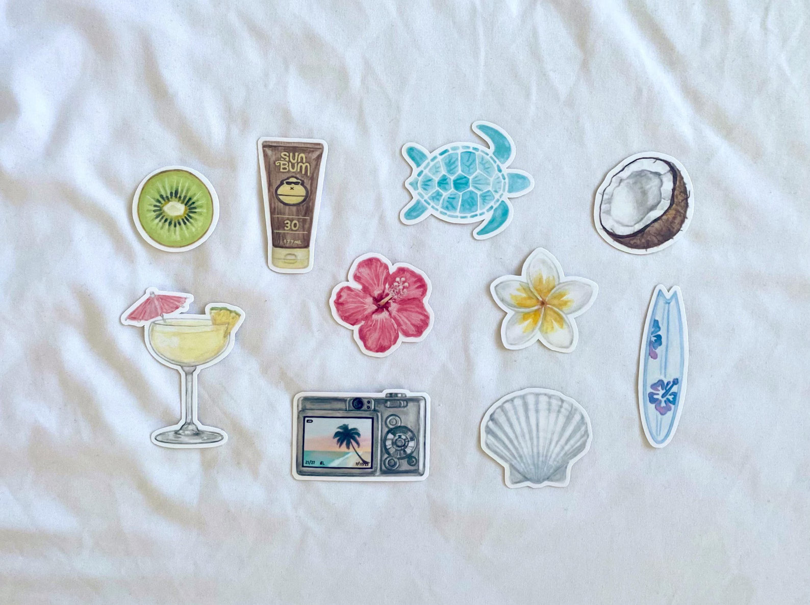 The Coconut Girl Sticker Pack