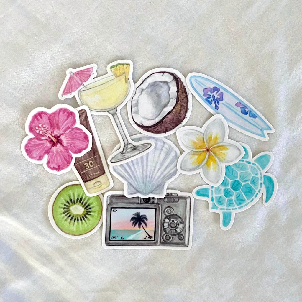 The Coconut Girl Sticker Pack