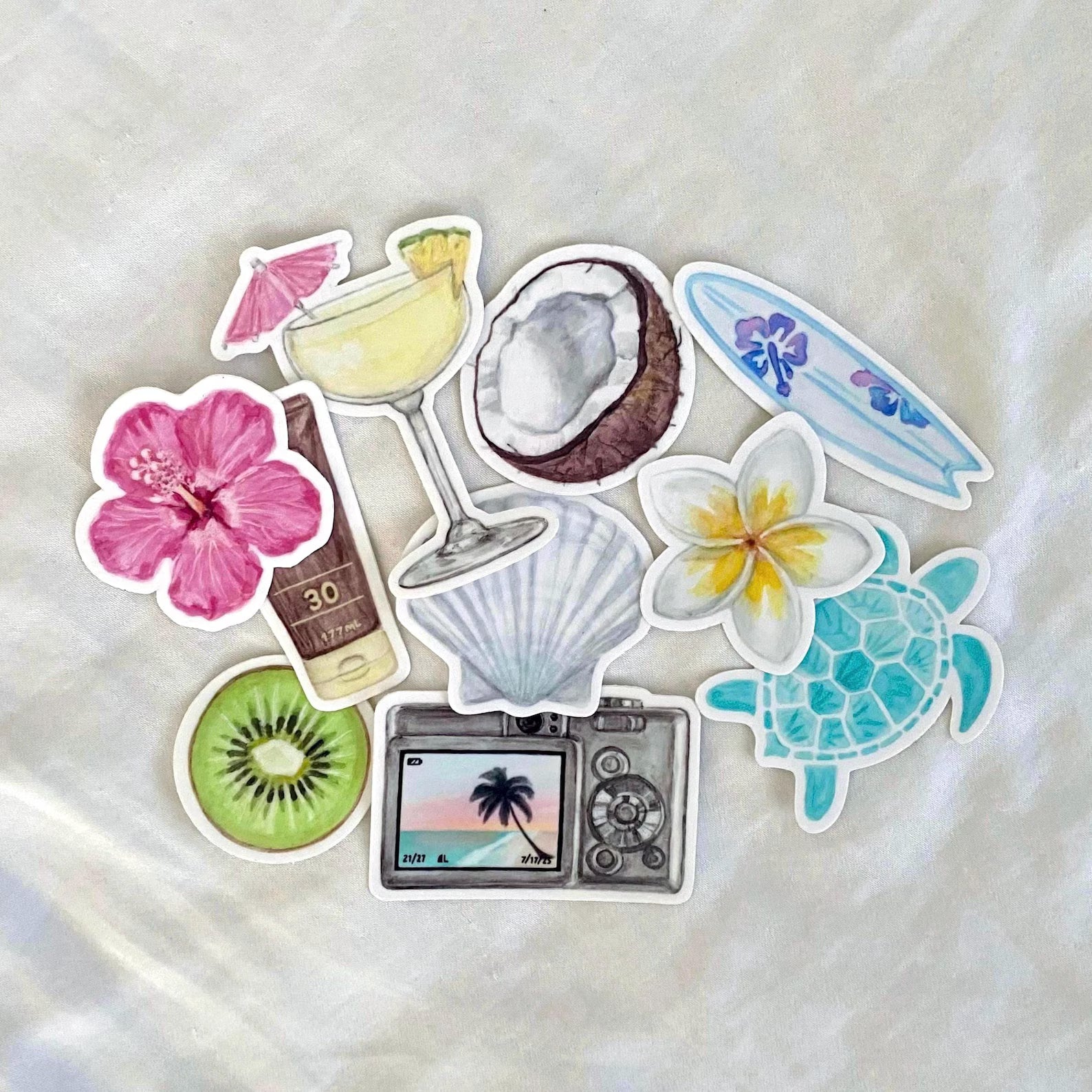 The Coconut Girl Sticker Pack