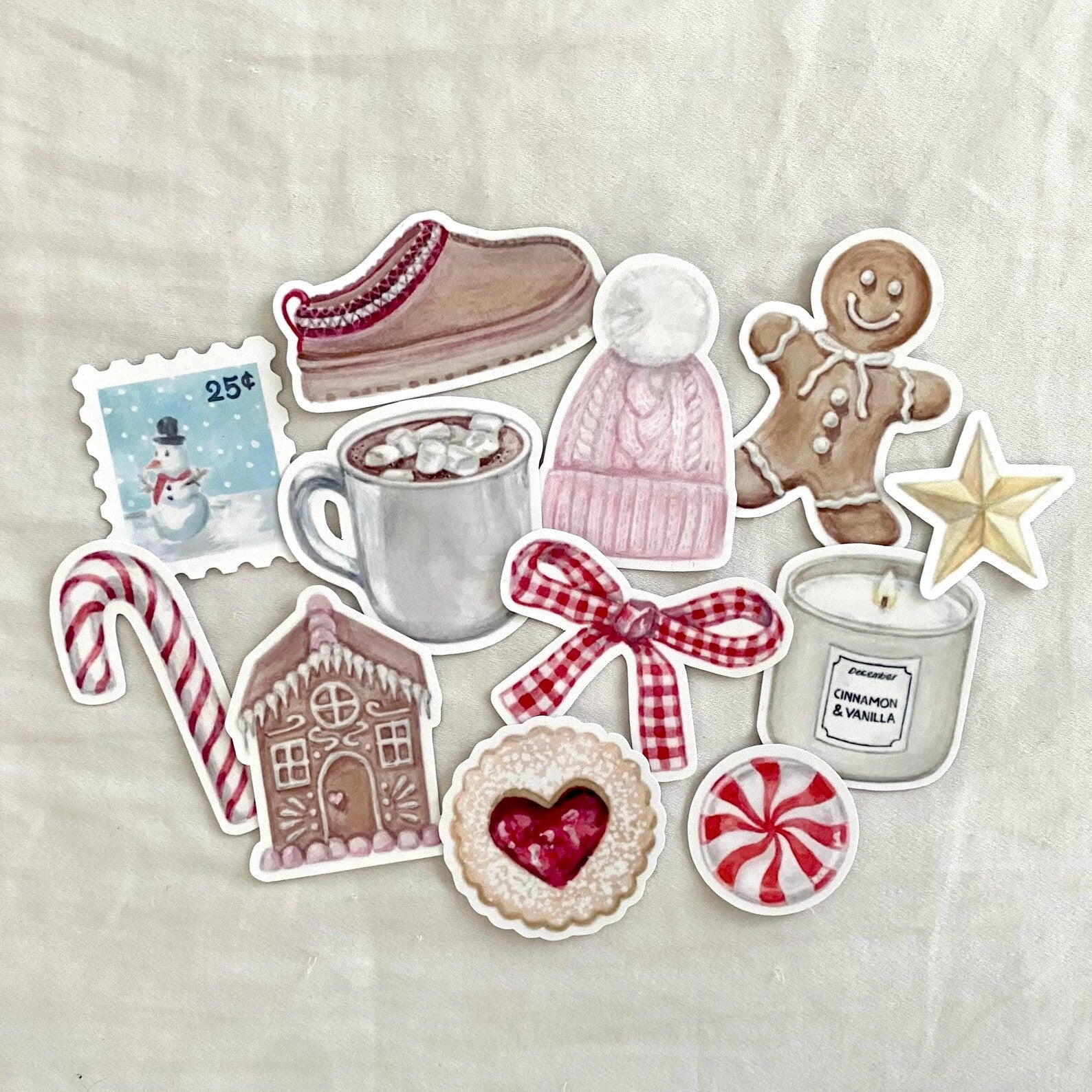 The Christmas Girl Sticker Pack