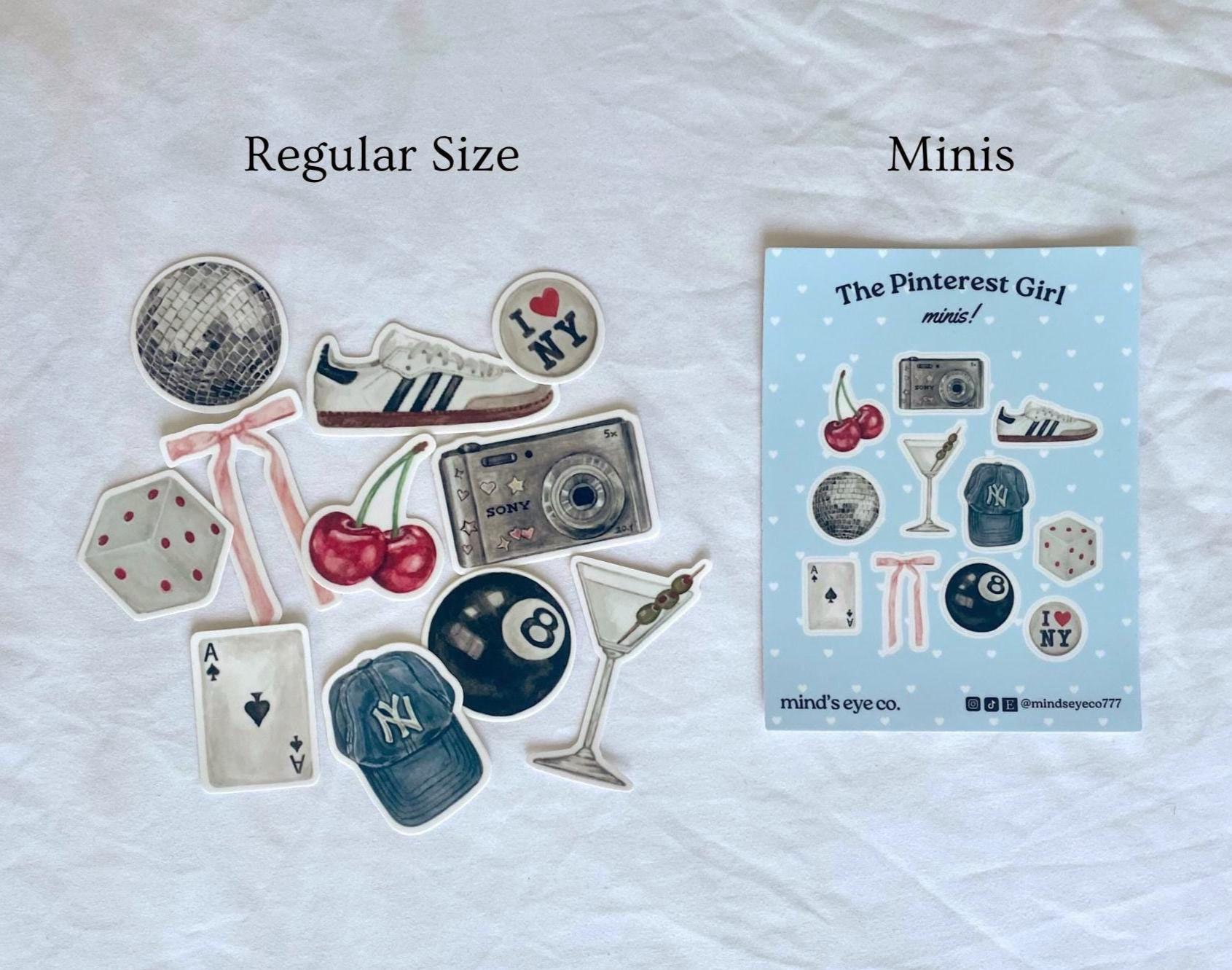 The Minis: Aesthetic Sticker Sheets