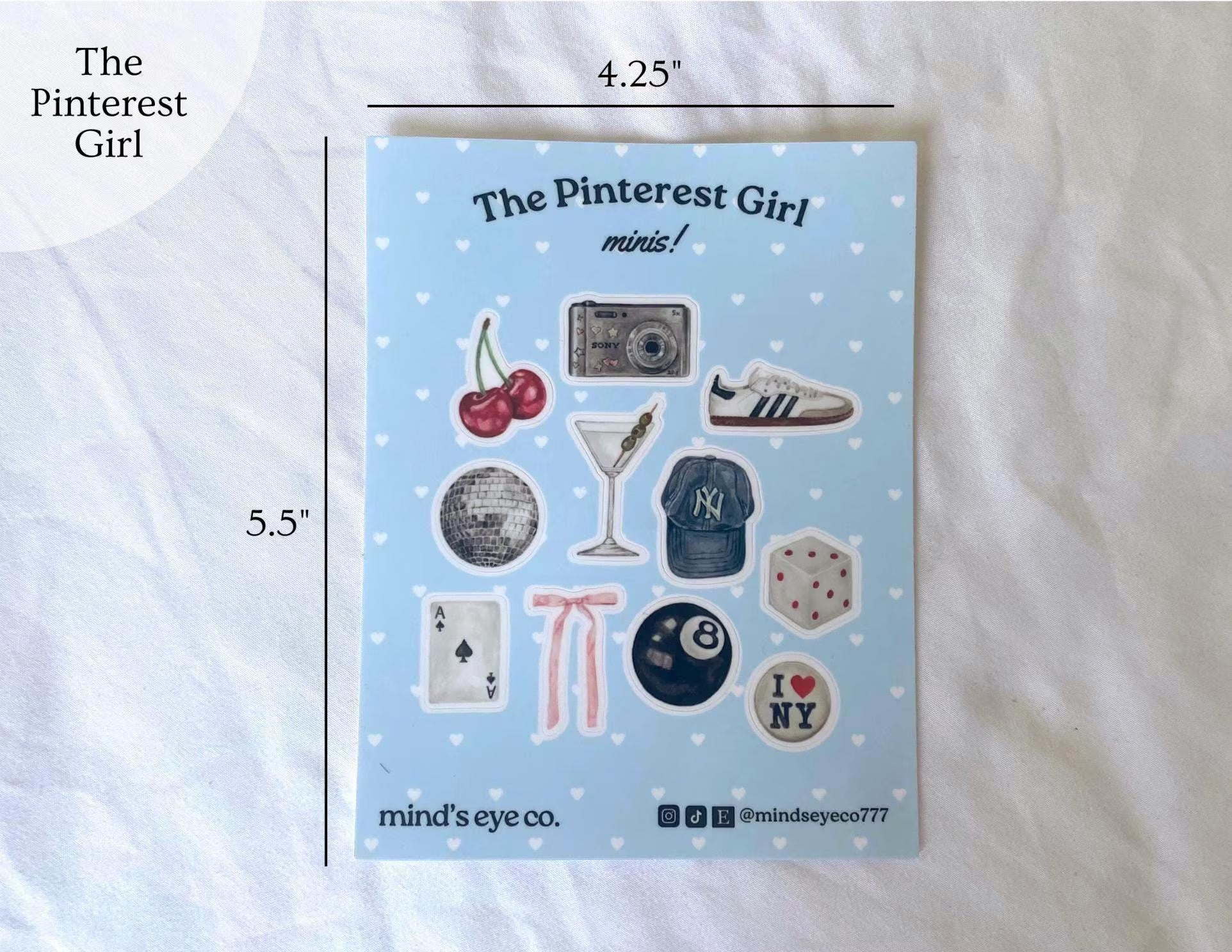 The Minis: Aesthetic Sticker Sheets