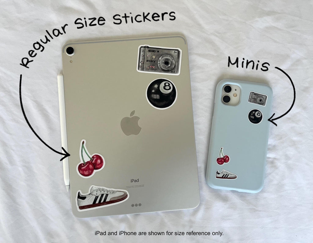 The Minis: Aesthetic Sticker Sheets